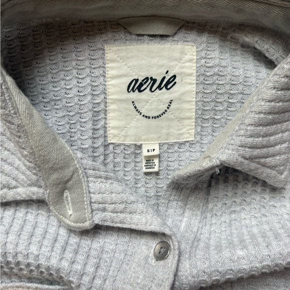 Aerie Anytime Fave Waffle Shirt - Picture 8 of 8